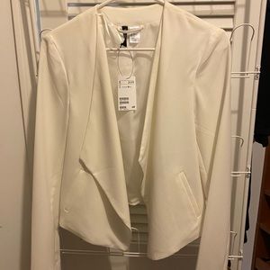 White dress jacket